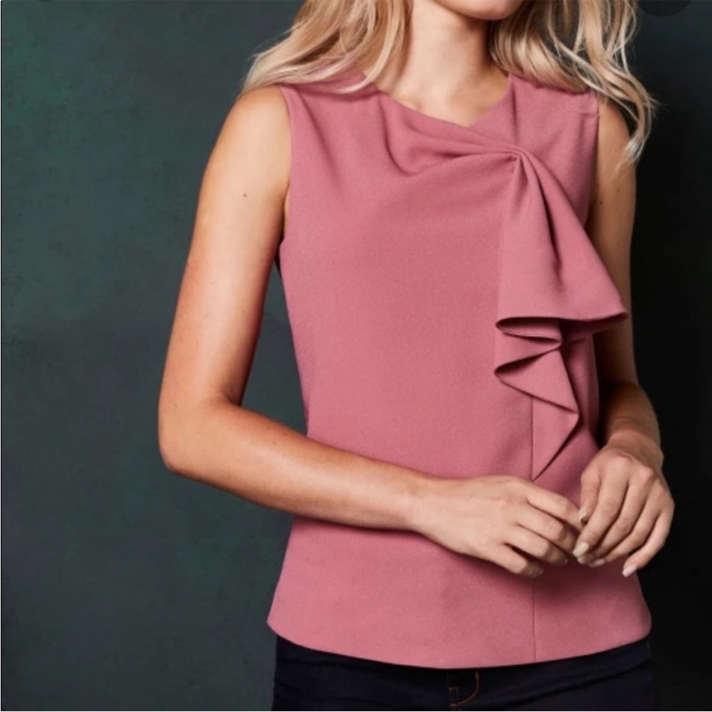 Ted Baker sculpted bow sleeveless top